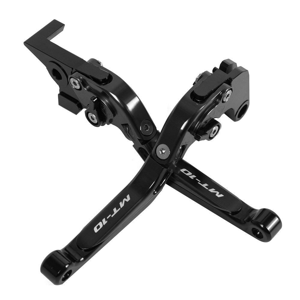Motorrad Bremse Kupplungshebel, CNC Aluminium Faltbarer und Einstellbarer, für Yamaha MT-10 2016-2018
