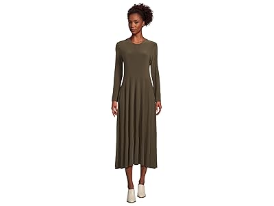 Norma Kamali Long Sleeve Flared Dress Women