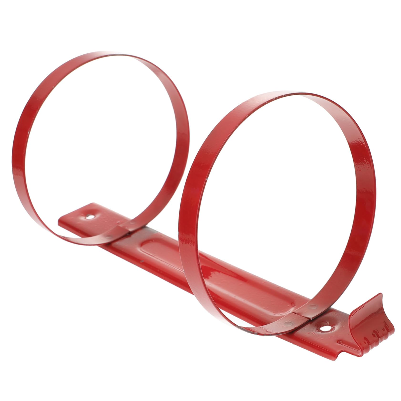 OSALADI 2pezzi Supporto Per Estintore Muro Ferro Staffa Resistente e Facile Da Installare Per Garage e Ambienti Domestici Di Capacità Design Creativo e Resistente Alla Corrosione