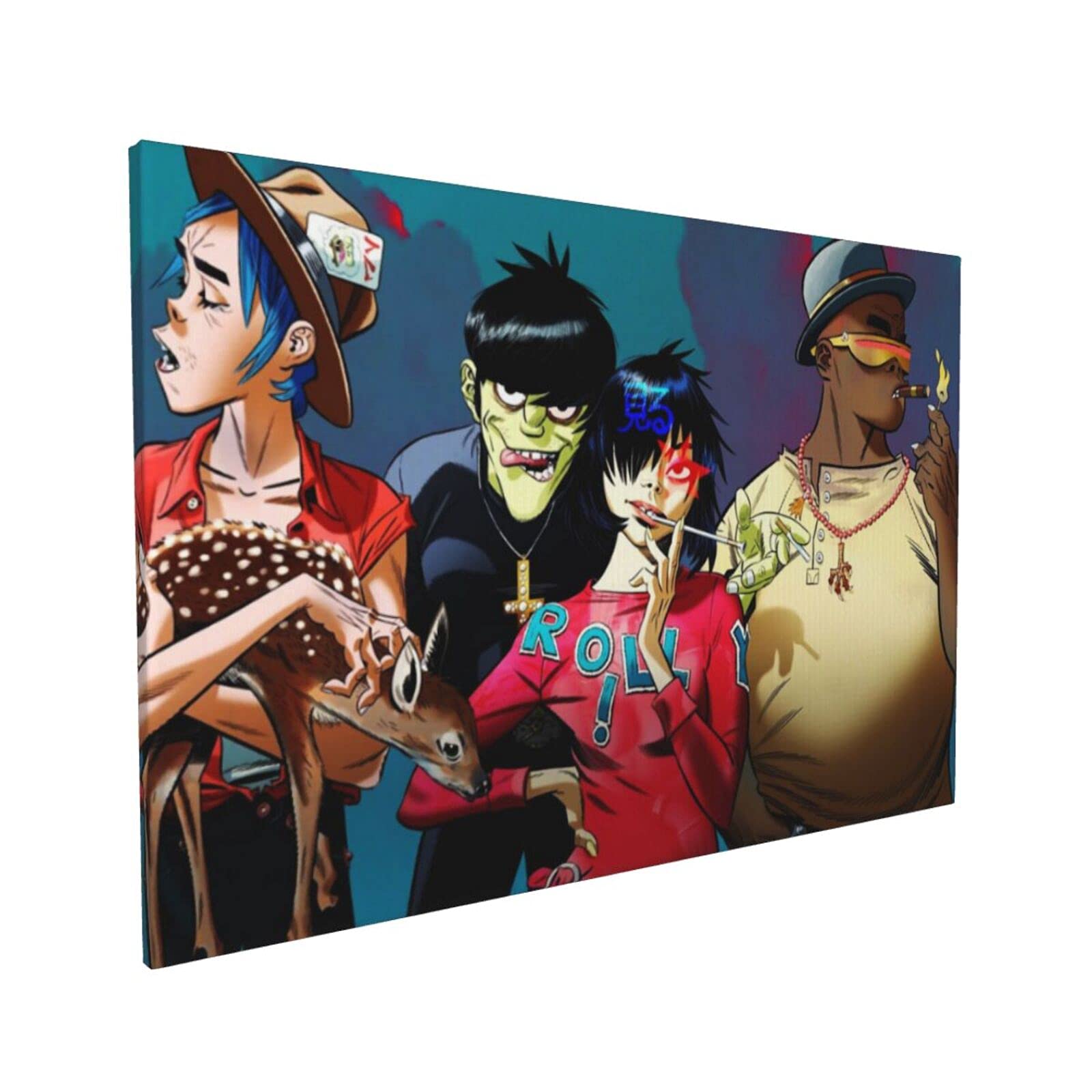 Amazon.co.jp: ゴリラズ バンド アートデリ ポスター パネル 絵