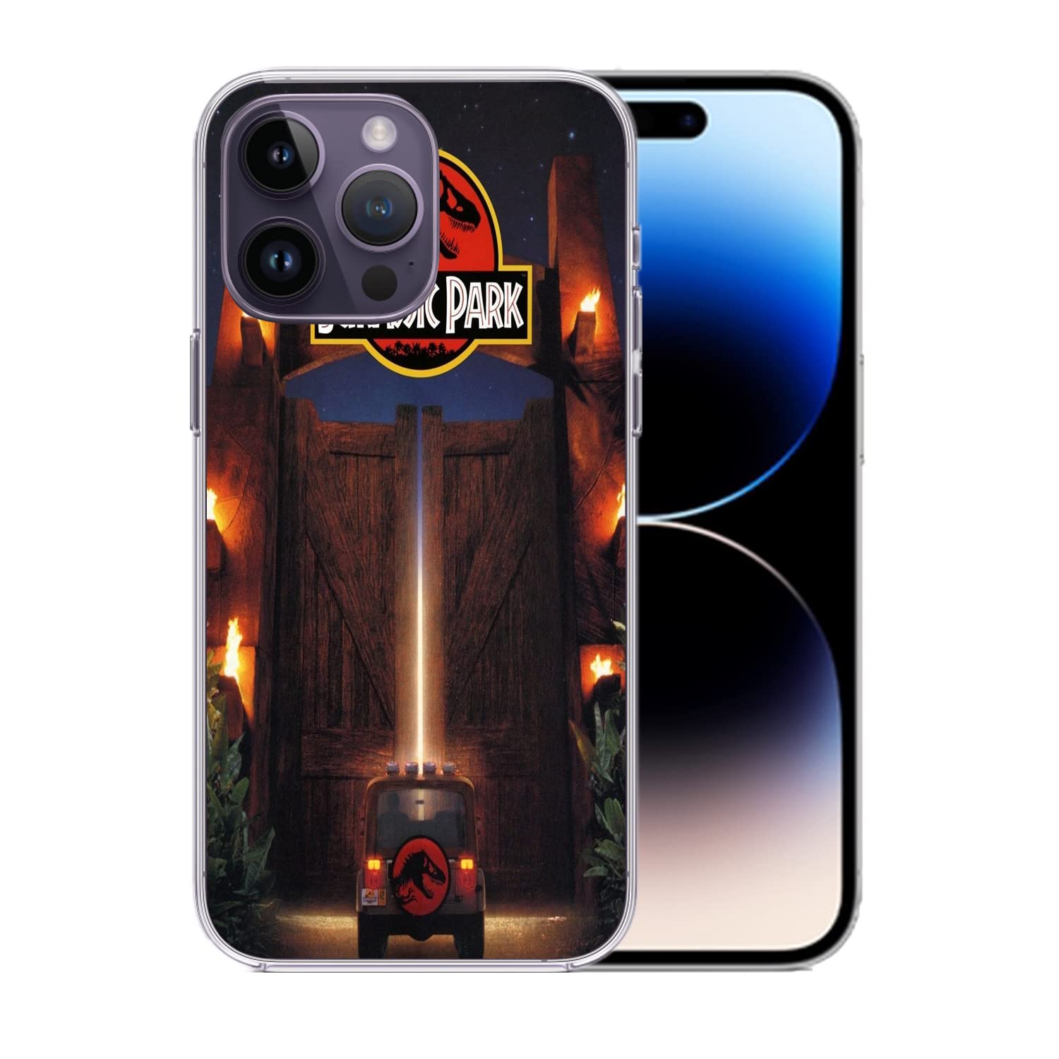 Compatibile con iPhone 14 Pro Max Case Crystal Clear Antiurto Custodia protettiva in silicone con supporto ad anello Cavalletto Anti-graffio Flessibile TPU Bumper Cover - Trasparente