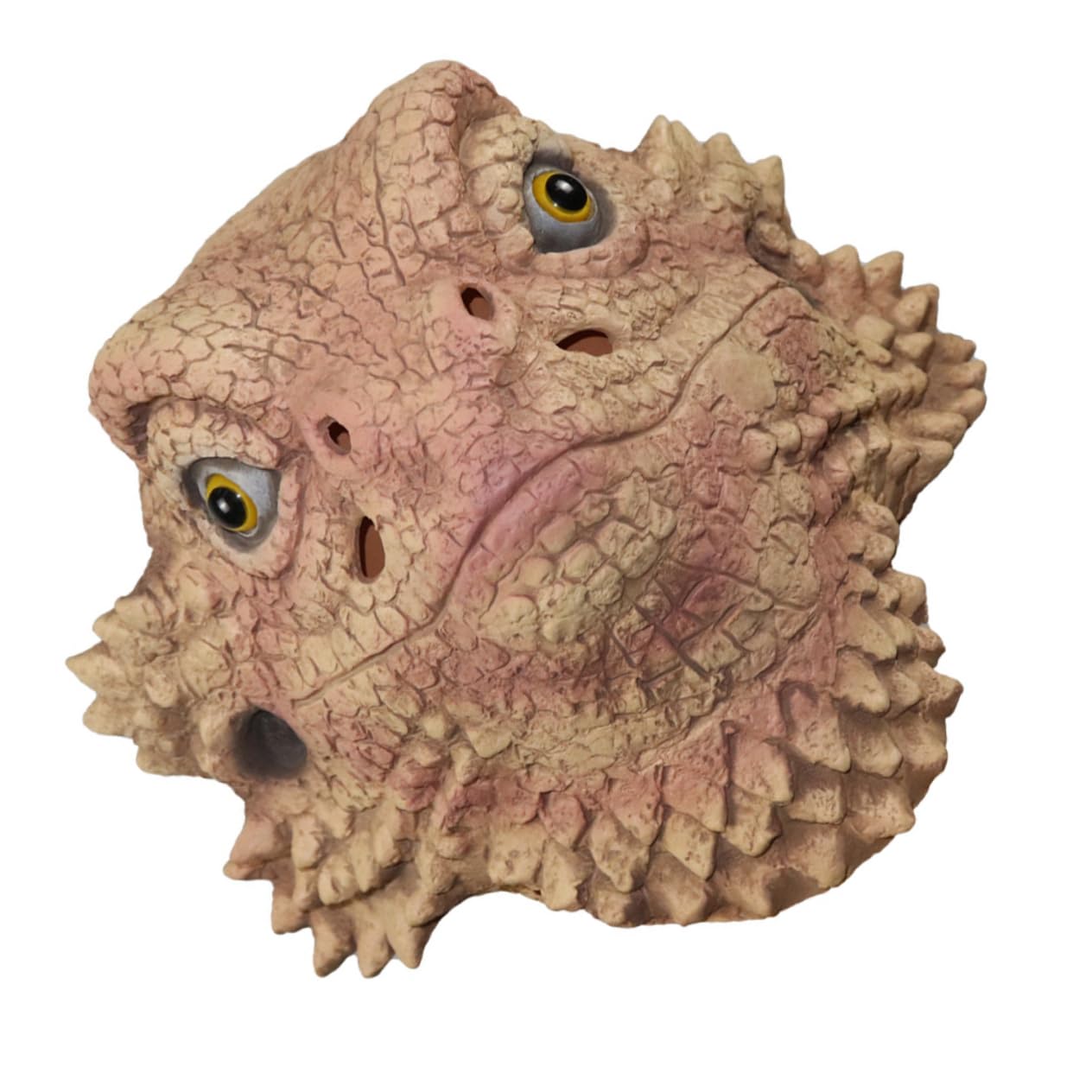 ibasenice 2pezzi Maschera Lizard Headgear Animale Per Halloween Feste e Performance Accessorio Divertente Per Adulti
