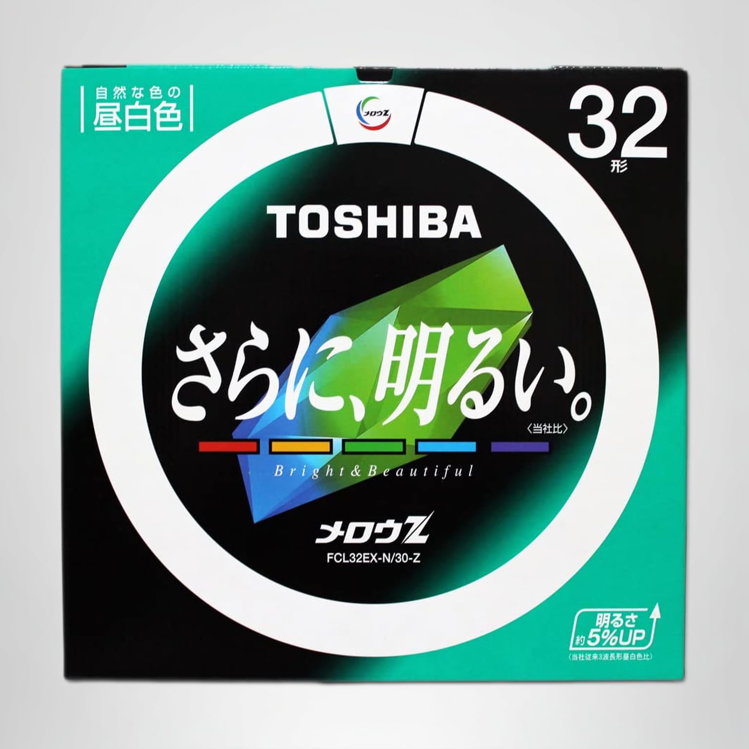 Amazon | 東芝 32形丸形蛍光灯（昼白色）メロウZ FCL32EXN30Z(TO