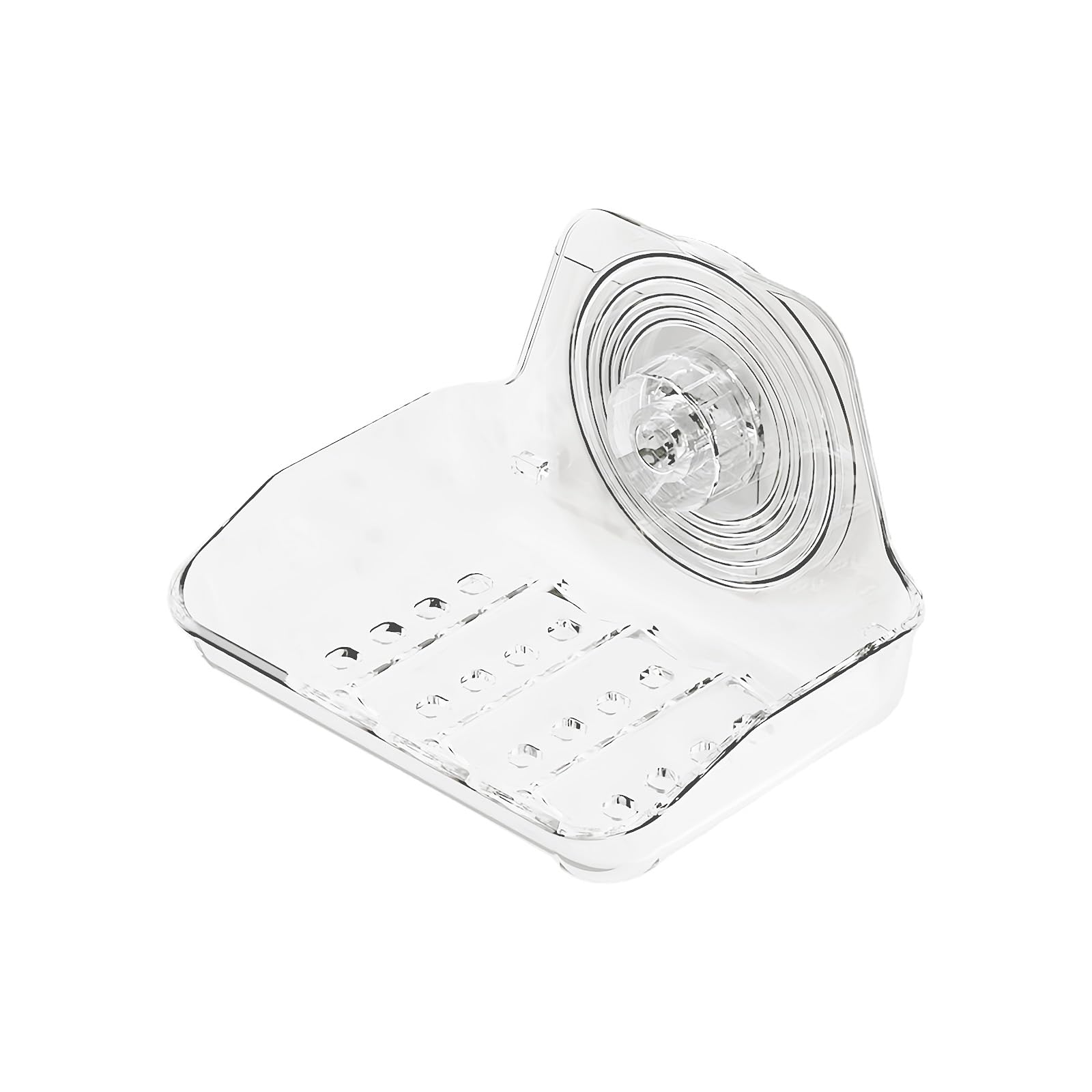 Zbiianxer B Modern Soap With Drainage Holes Wall Mounted Fast Dry Soap Holder For Efficient Athroom Countertop Organization Drainage