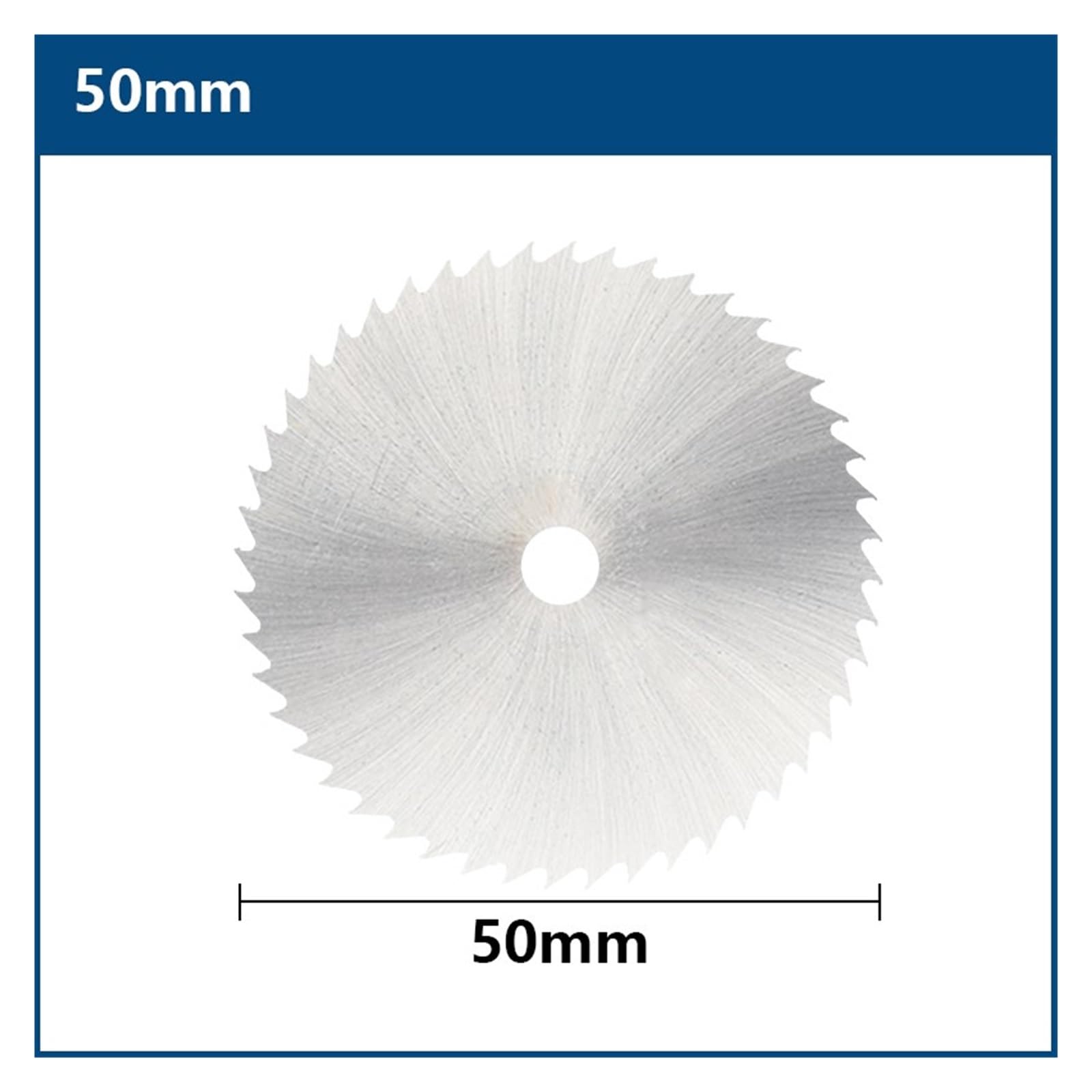 NURII Steel Saw Blade, Mini Circular Saw Blade Fit On Rotary Tools Cut Off Disc for Wood Plastic 22-60mm (Color : 50mm, Size : Saw Blade only)