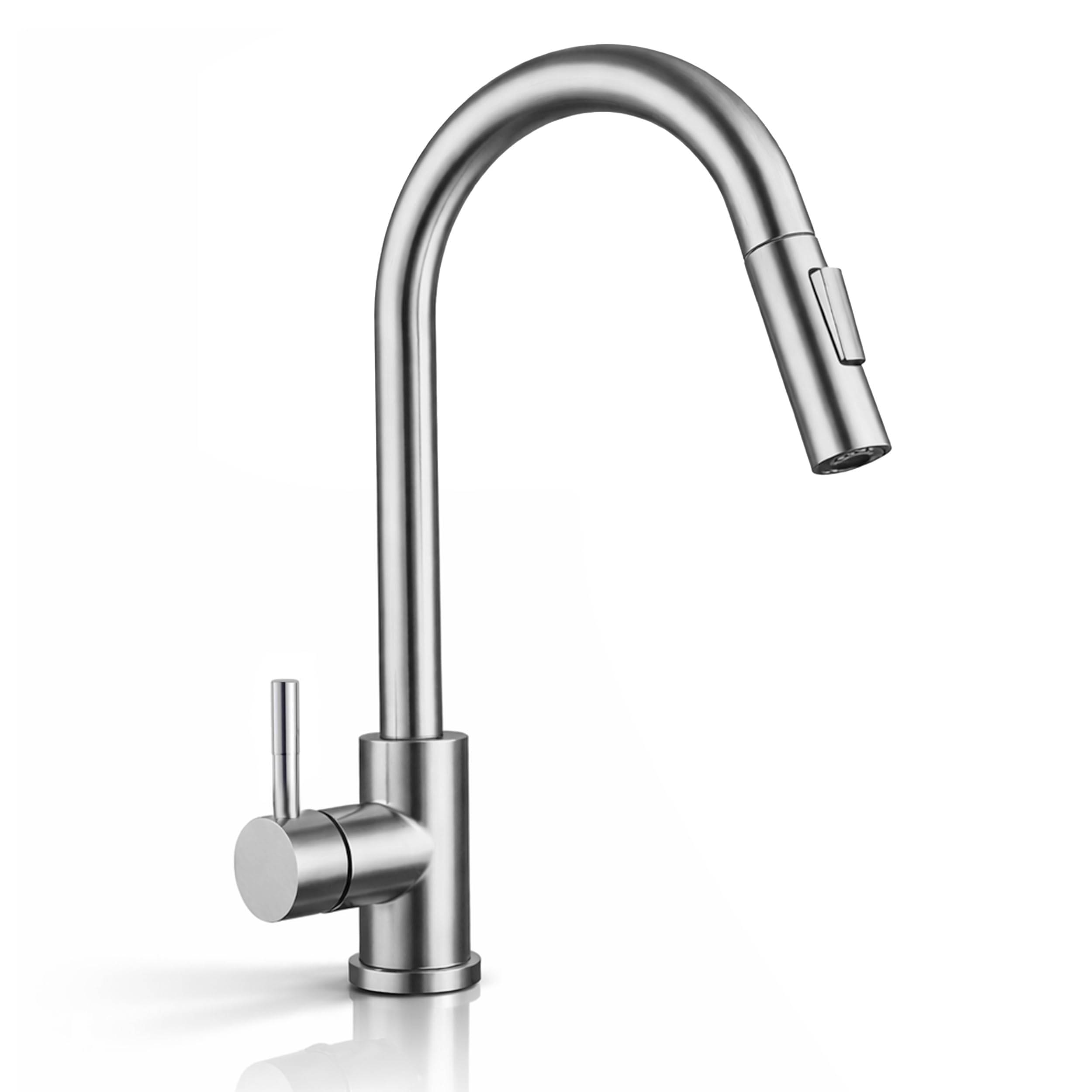 Grifo Cocina Extraible 360° Acero Inoxidable 304 – 2 Modos de Rociador, Manguera Extensible, Instalación Fácil, Compatible Estándar, Agua Fría y Caliente – Grifos Cocina Fregadero Moderno