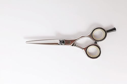 Miniatura 4 de Cricket Logo Gold Series Pro - Tijeras de corte de pelo de 5 pulgadas, acero inoxidable, borde convexo, incluye un secador de pelo, regalo