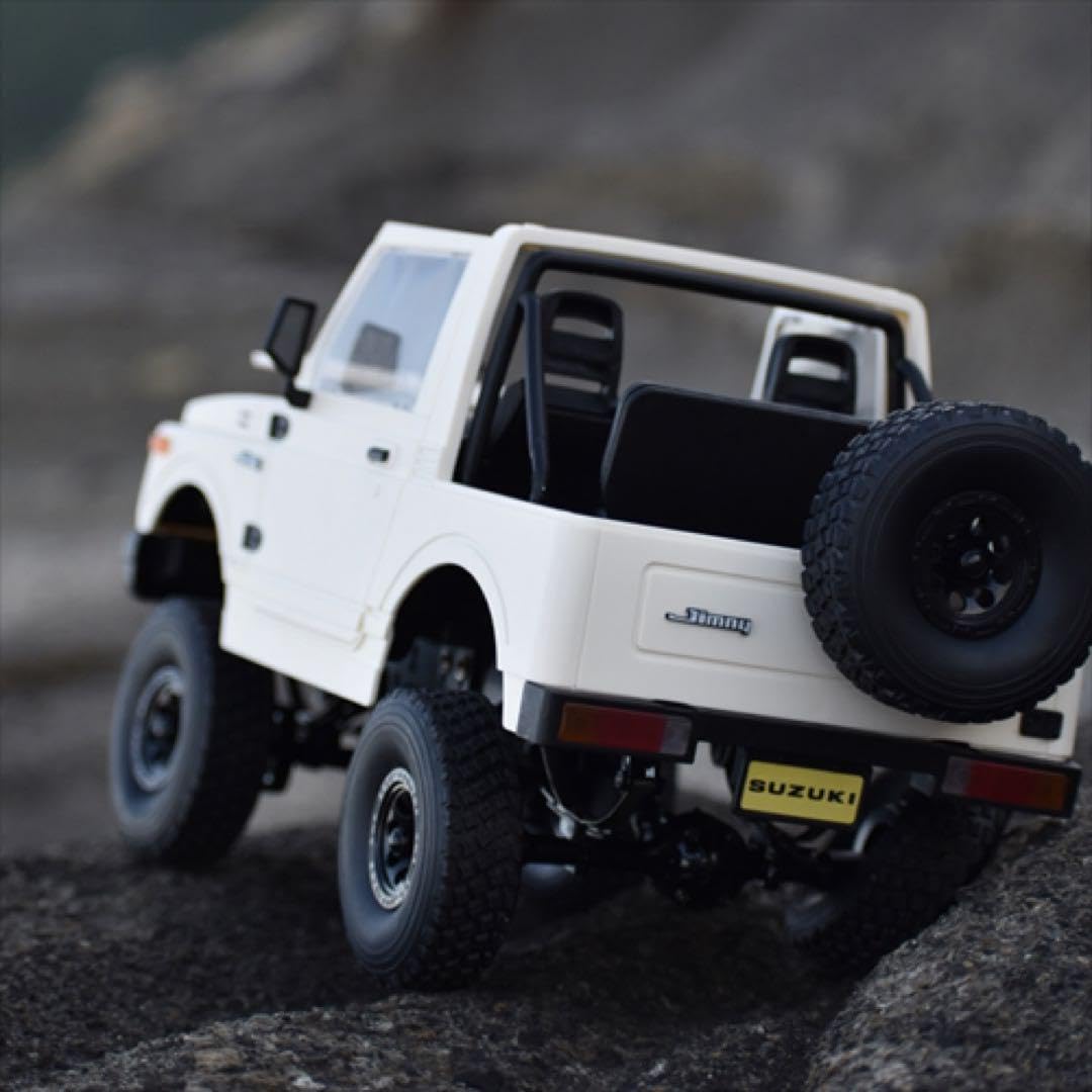 Amazon | ジムニー（JA11C) C74-1 RTR ラジコン ホワイト 幌