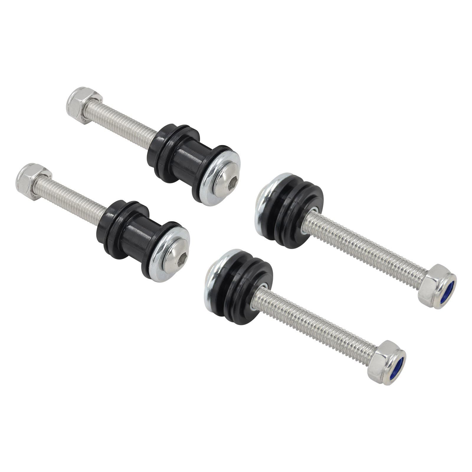Precisions Fit Sissys Rod Docking Hardware Kit de montage en métal pour porte-bagages de moto XL883 à dégagement rapide