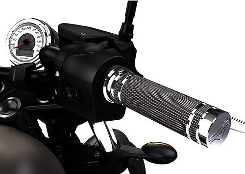 Miniatura 2 de Victory Motorcycle Nuevo OEM Chrome Shadow Grips, Cross Country, 2881492-156