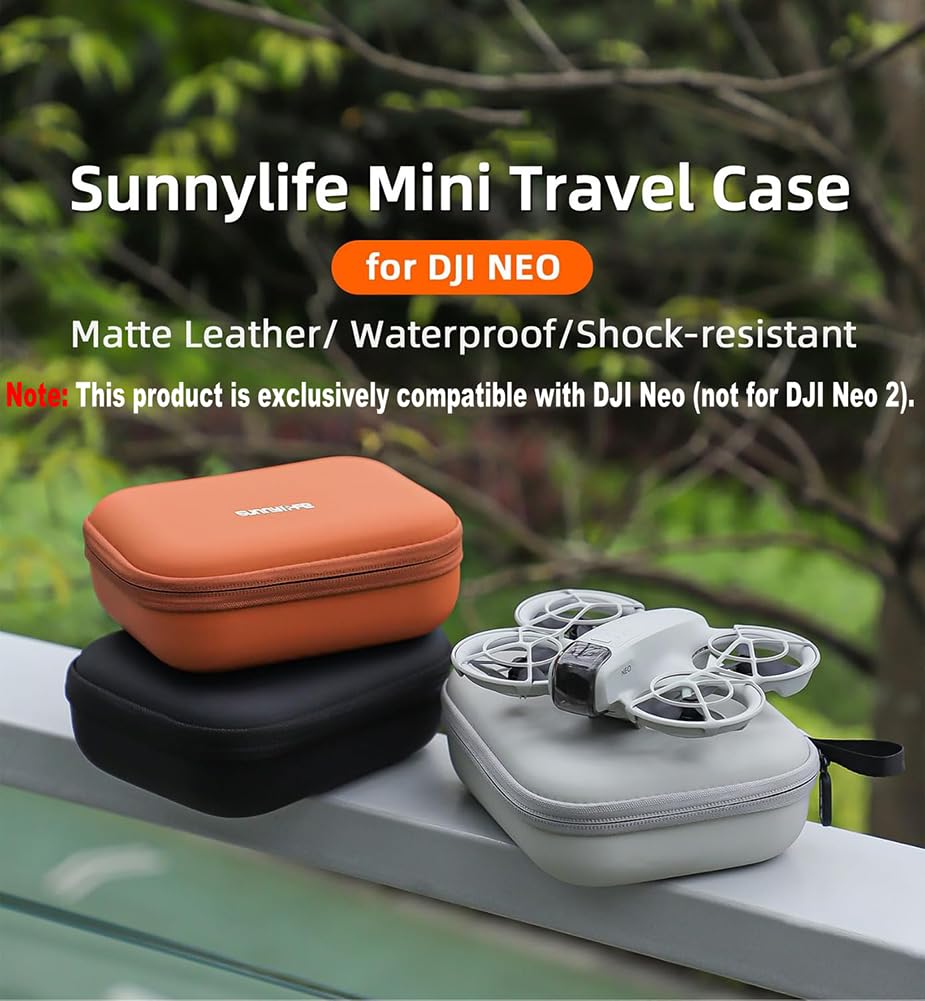 Lokyoyo Neo 1 Carrying Case, Small Storage Bag with Carabiner for DJI Neo 1 Drone - Image 2