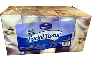 Member's Mark Soft & Strong Unscented Facial Tissue