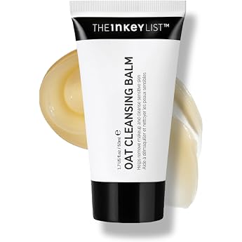 The INKEY List Mini Oat Cleansing Balm 50 ml Dissolves Makeup Gentle Cleansing Fragrance Free Suitable for All Skin Types