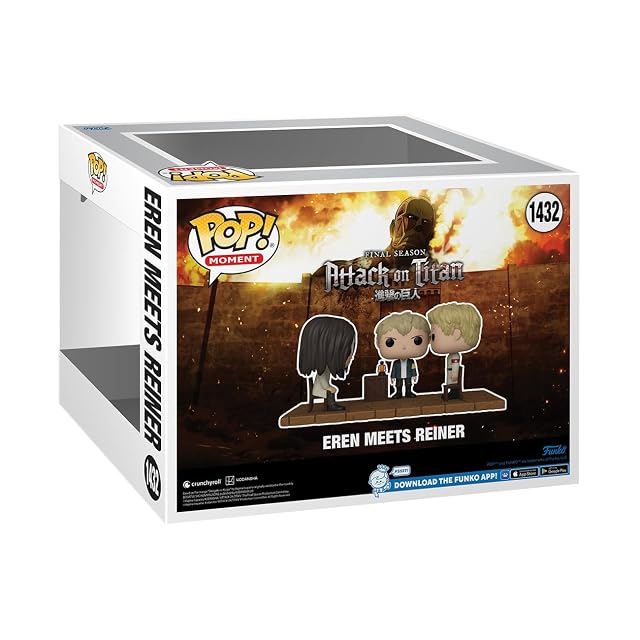 Foto 3 de 8 de Funko Pop! Moment: Aot - Eren Jaeger Meets Reiner - Attack On Titan - Figura de Vinilo Coleccionable