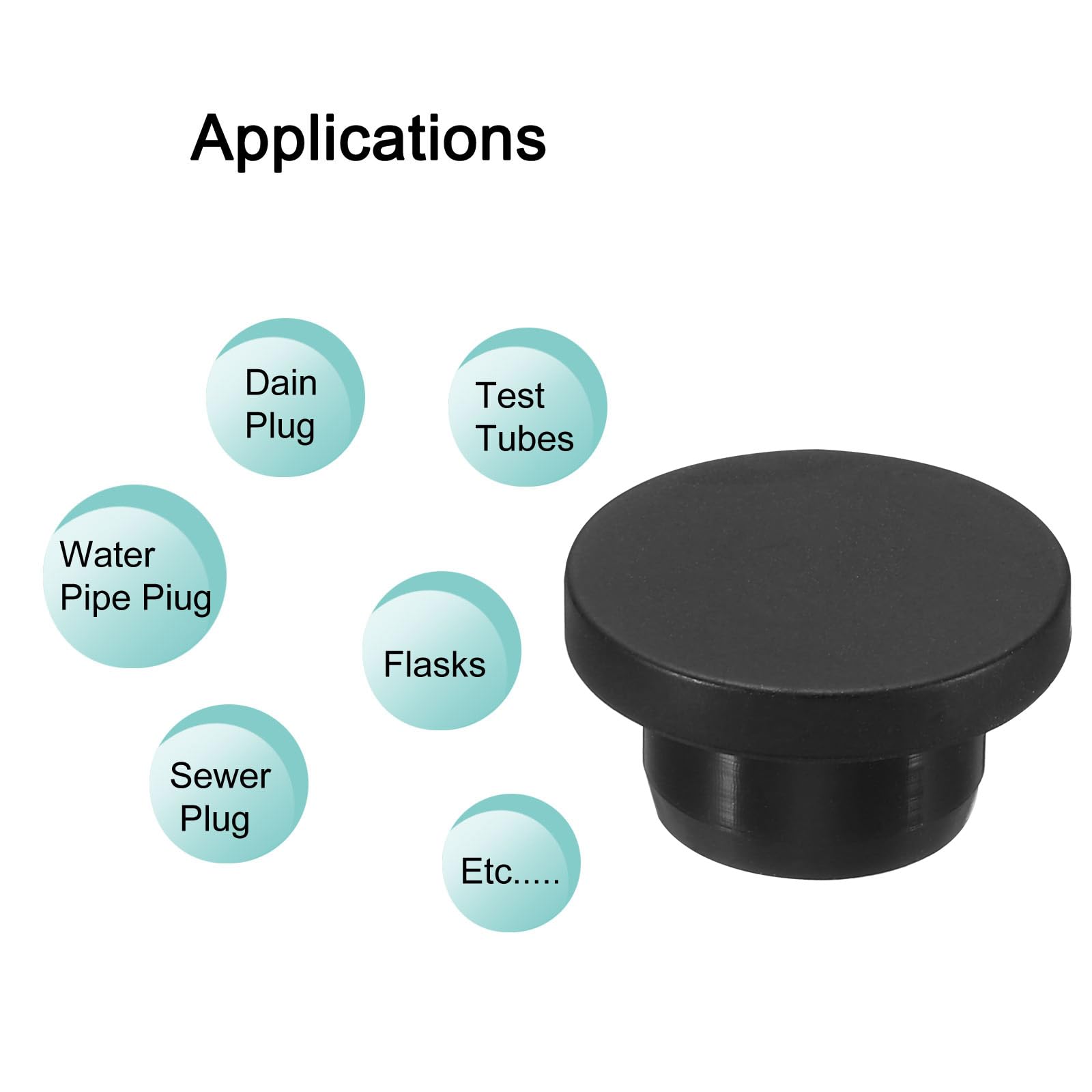 10 Tapones De Silicona Para Agujeros De 18mm - Flexible, Sellado Hermético, Resistente A Altas Temperaturas