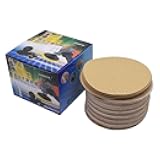 Genuine NO-Hole Hook Loop Pads Sanding Disc Flocking 100 Pack 6