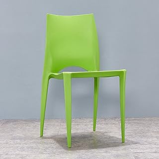 Sillas De Comedor Cena de la silla silla de Dresser silla sillas adecuadas a prueba de agua y ligero Cafe del Ministerio del Interior Sillas De Comedor Suave ( Color : Verde , Size : 40x48x84cm )