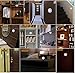 3 Pcs Motion Sensor Light Indoor, Searik Magnetic LED Night Light Battery Powered Step Lights Stair Closet Light Under Cabinet Lighting Stick On Anywhere Lamp for Home Kitchen Hallway Cabinet Bathroom