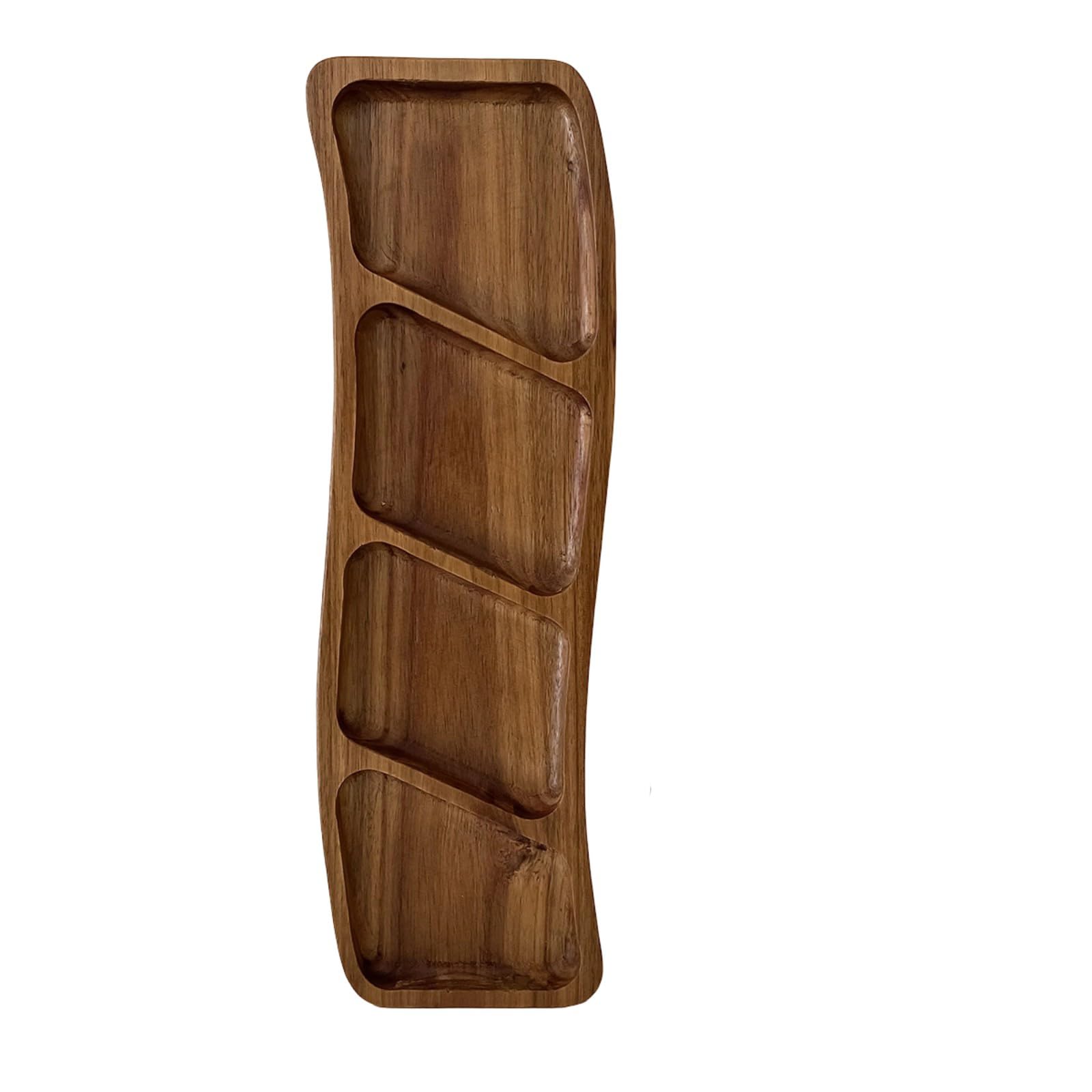 Jazuaiao Portable Tray for Outdoor Picnics Home Use 5kg Load Safe Natural Materials Portable and Compact Cookie