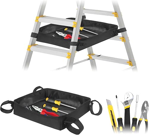 Miniatura 2 de Ladder Organizers for Telescoping Ladder Portable Tool Bag for Ladder Tool Pouches Ladder Accessories Ladder Tool