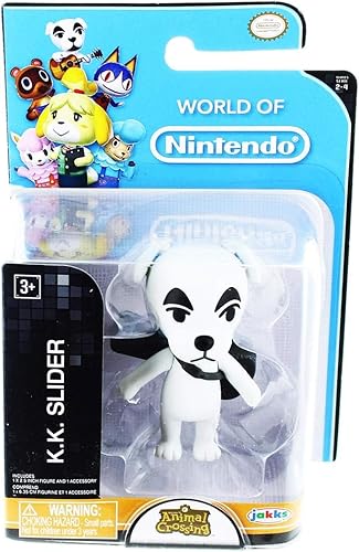 Mundo de Nintendo Animal Crossing KK Slider 2,5Mini figura