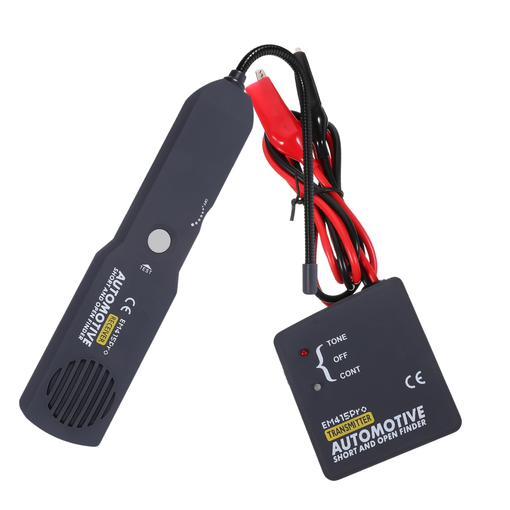 1set Tester Circuito Elettrico Auto Tracciatore Cavi Per Rilevamento Cortocircuiti e Circuiti Aperto Strumento Manutenzione Auto Compatto e Leggero Facile Da Usare Per Elettricisti