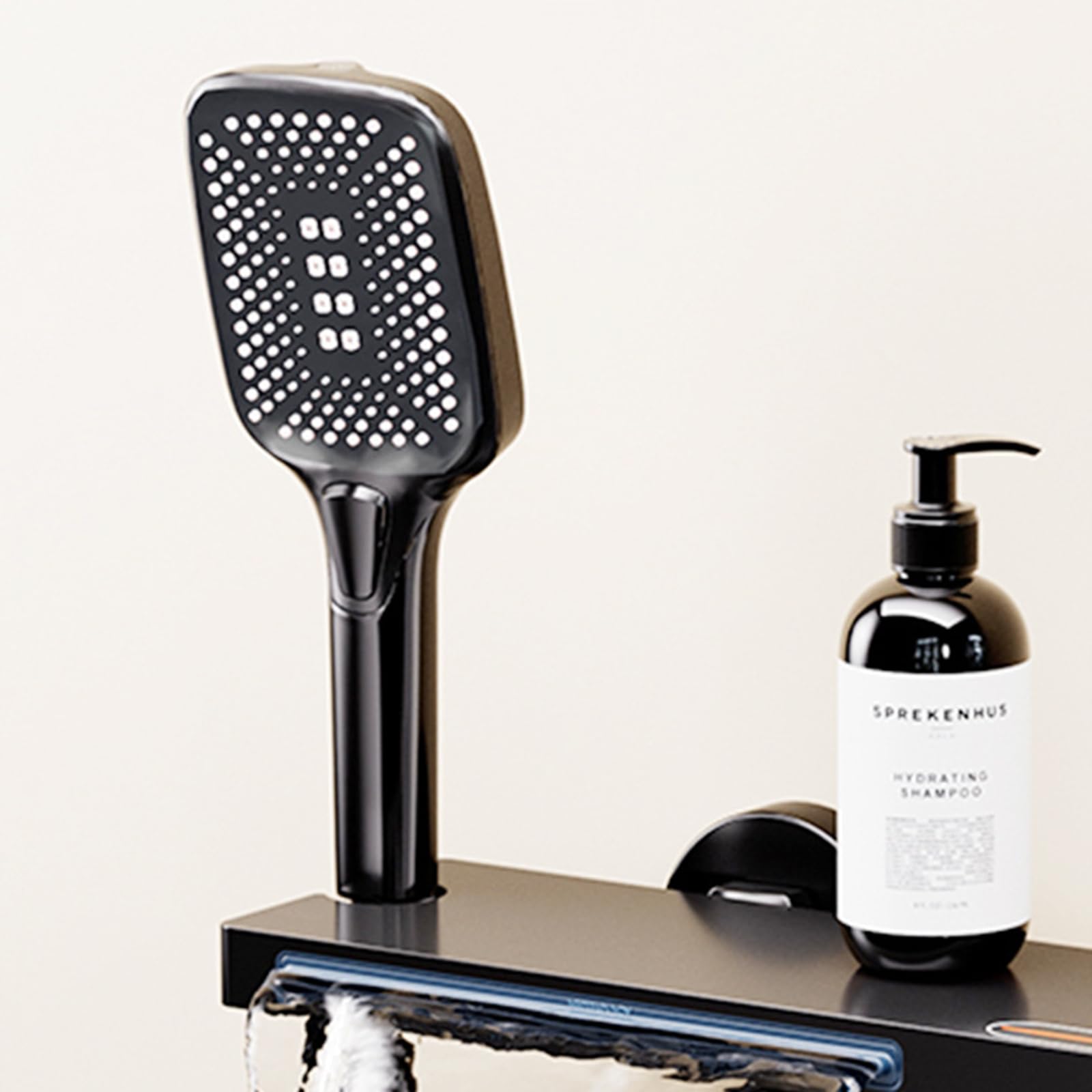 robinet de baignoire cascade conduit avec douchette extractible robinet de baignoire cascade conduit avec douchette extractible