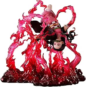 Xinchangda Figurki Kamado Nezuko, figurki anime, materiał PCW, figurka anime, ozdoby kolekcja, prezenty dla fanów, 16 cm