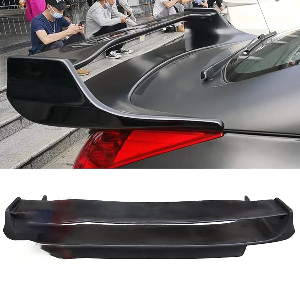 ABS, Car Rear Trunk Wing Spoiler, Windshield Wing, Rear Roof Spoiler, Tailgate Flap, For 350Z 2009-2015, Exterior Accessories