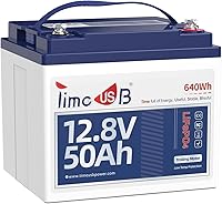 Vista 20 de Timeusb Batería de litio LiFePO4 de 12V 6Ah, recargable con más de 2000 ciclos, baja autodescarga y peso ligero, perfecta para autocaravanas