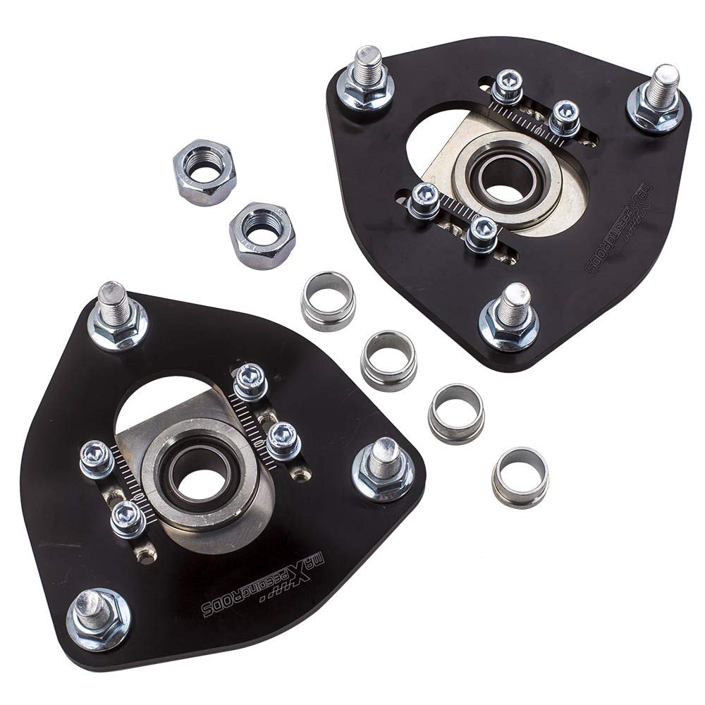 maxpeedingrods ajustable dom Situación frontal Coilover Camber Plate