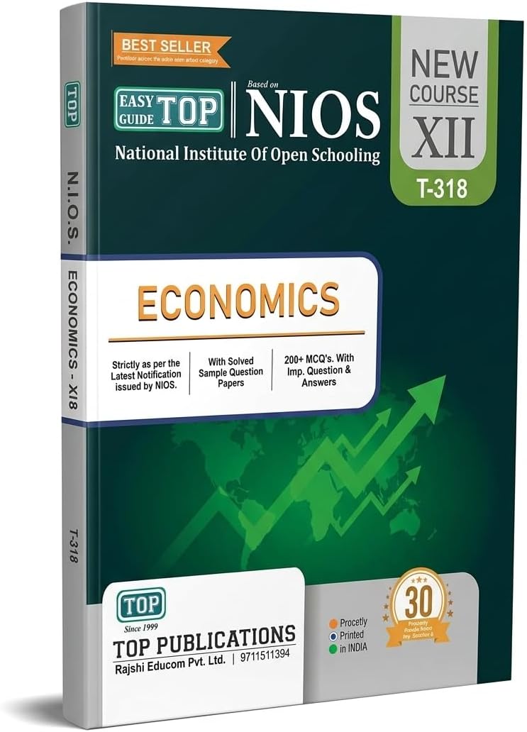 TOP NIOS Economics Guide Class 12 (T-318)