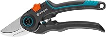 GARDENA 12203 ExpertCut pruning shears Ideal for cutting fruit trees, 7/8" Cutting diameter, 2-stage variable handle opening, stainless steel blades, bypass cutting principle. Made in Germany