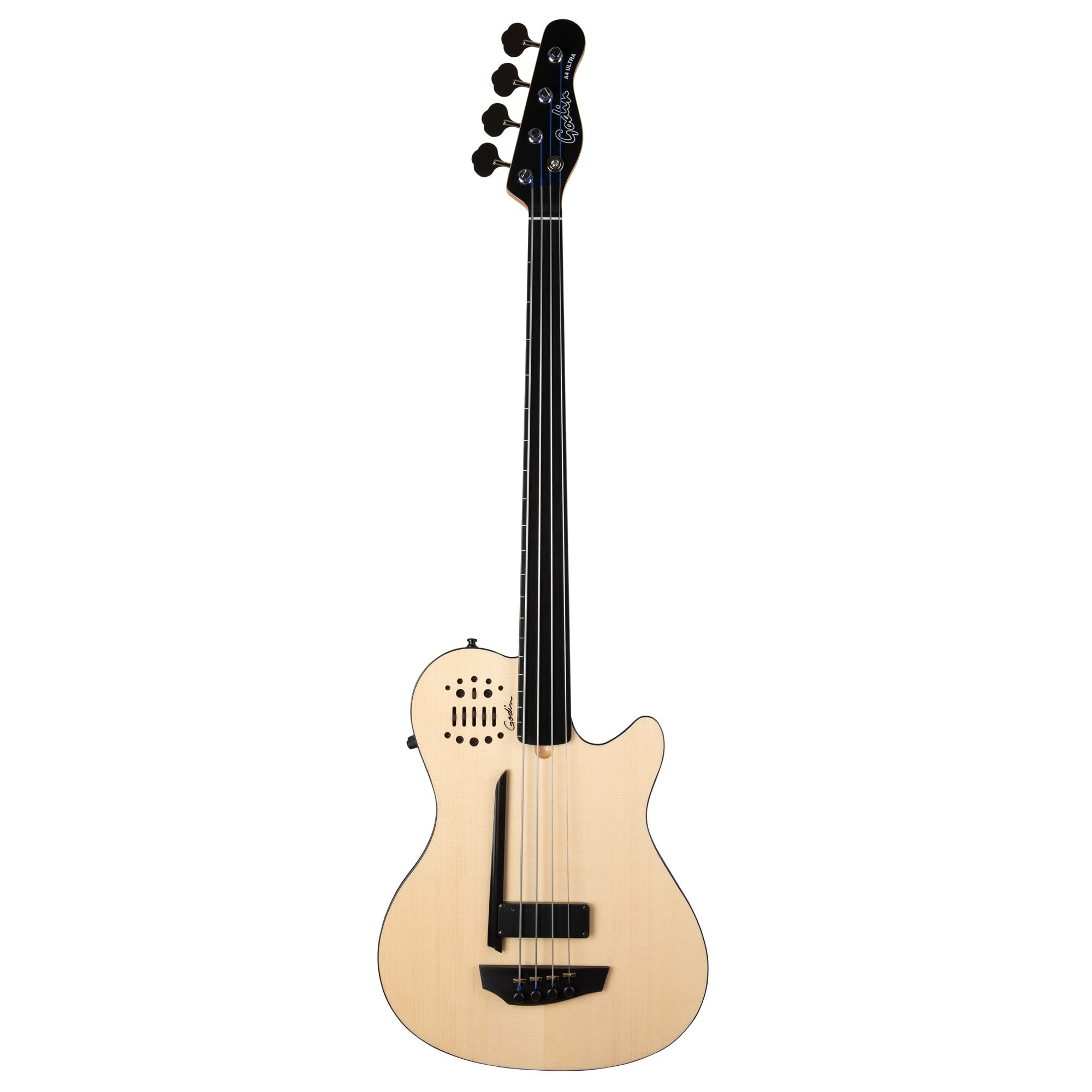 Amazon | Godin (ゴダン) 4弦 フレットレス ベース A4 Ultra Natural 