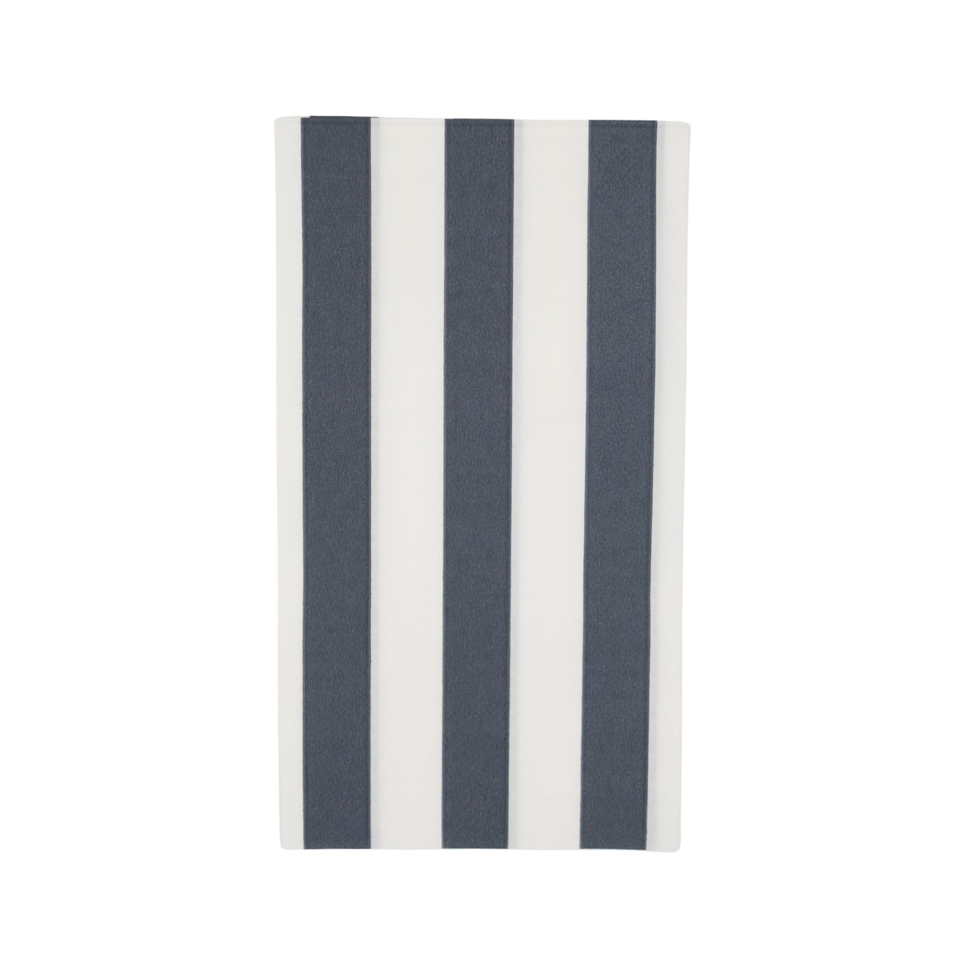 Bonjour Fête Navy Blue Cabana Stripe Guest Towels, Pack of 20, 4.25x7.75"