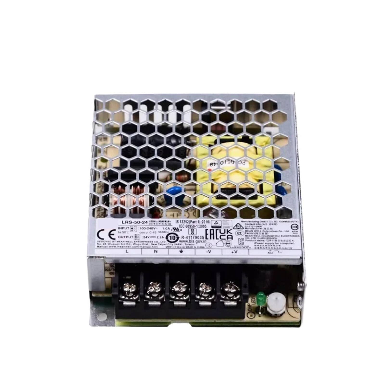 YIVELYYZG LRS-50-15 51W Single Output Switching Power Supply LRS-50 15V 3.4A