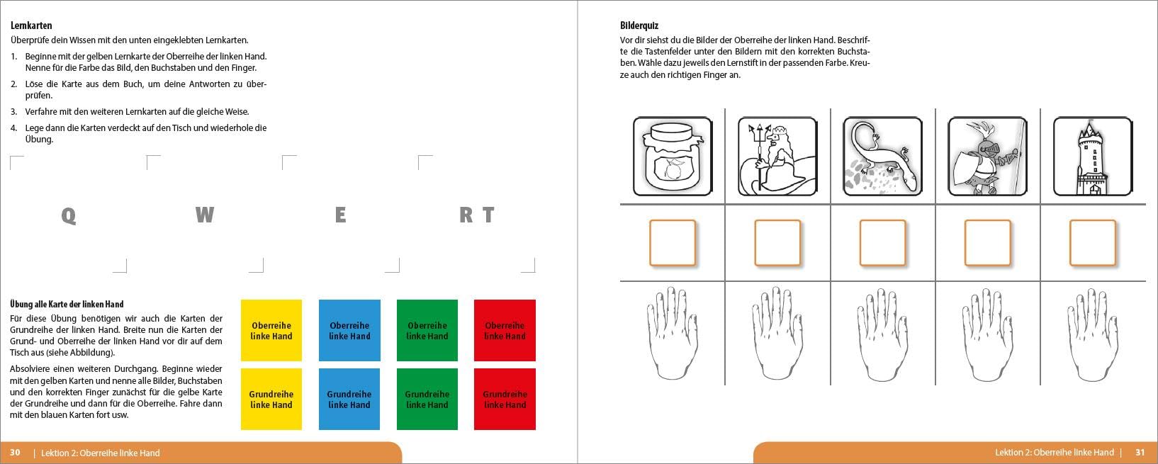 10 Finger tippen in 3 Stunden: Der Ruck-Zuck-Kurs für zu Hause: Der Ruck-Zuck-Kurs für zu Hause - in kürzester Zeit blind jeden Buchstaben finden.: ... Hause schnell das Tastaturschreiben erlernen