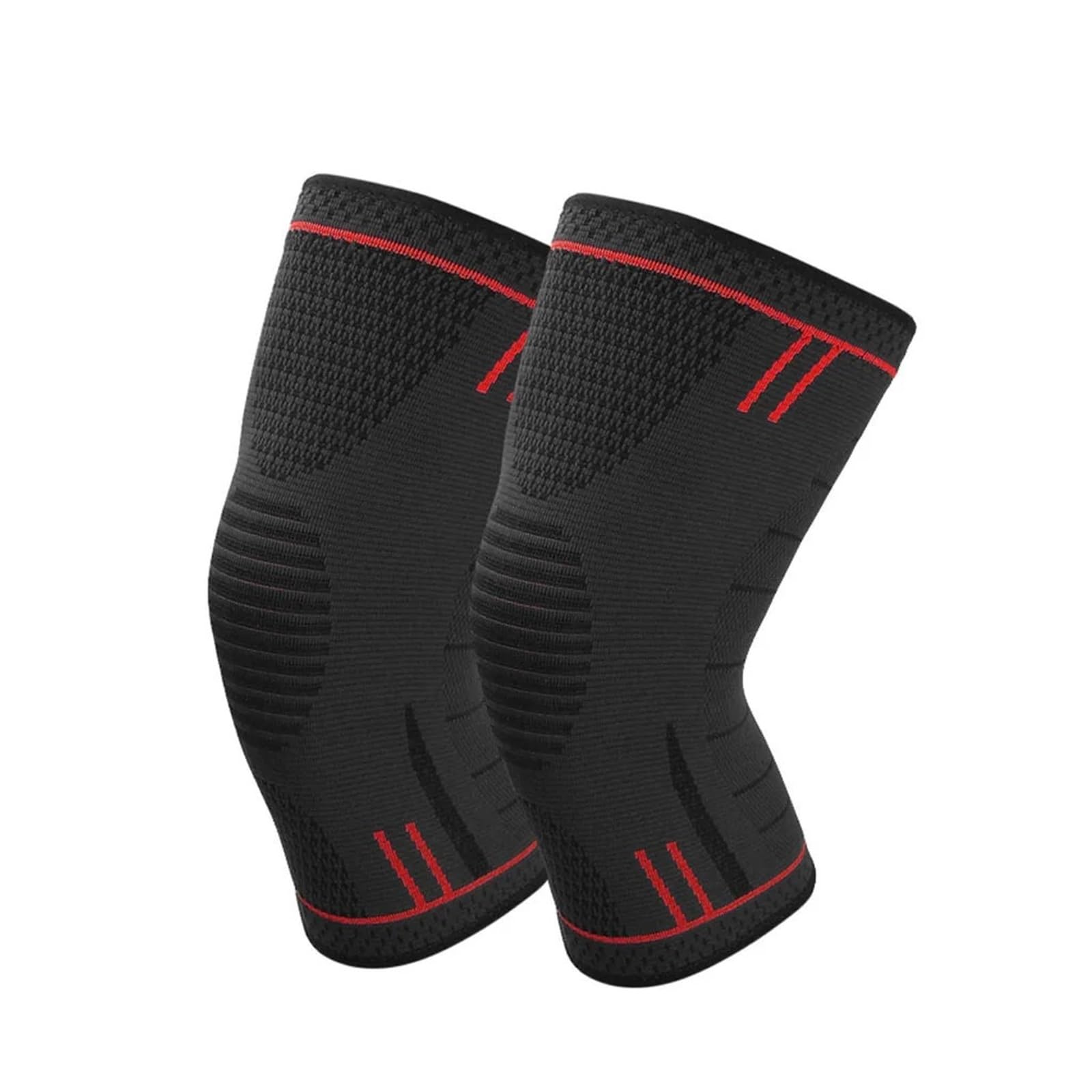 MRKU Ginocchiere Sportive Antiscivolo in Silicone, 1 Paio, Ideali per Corsa, Ciclismo e Basket.