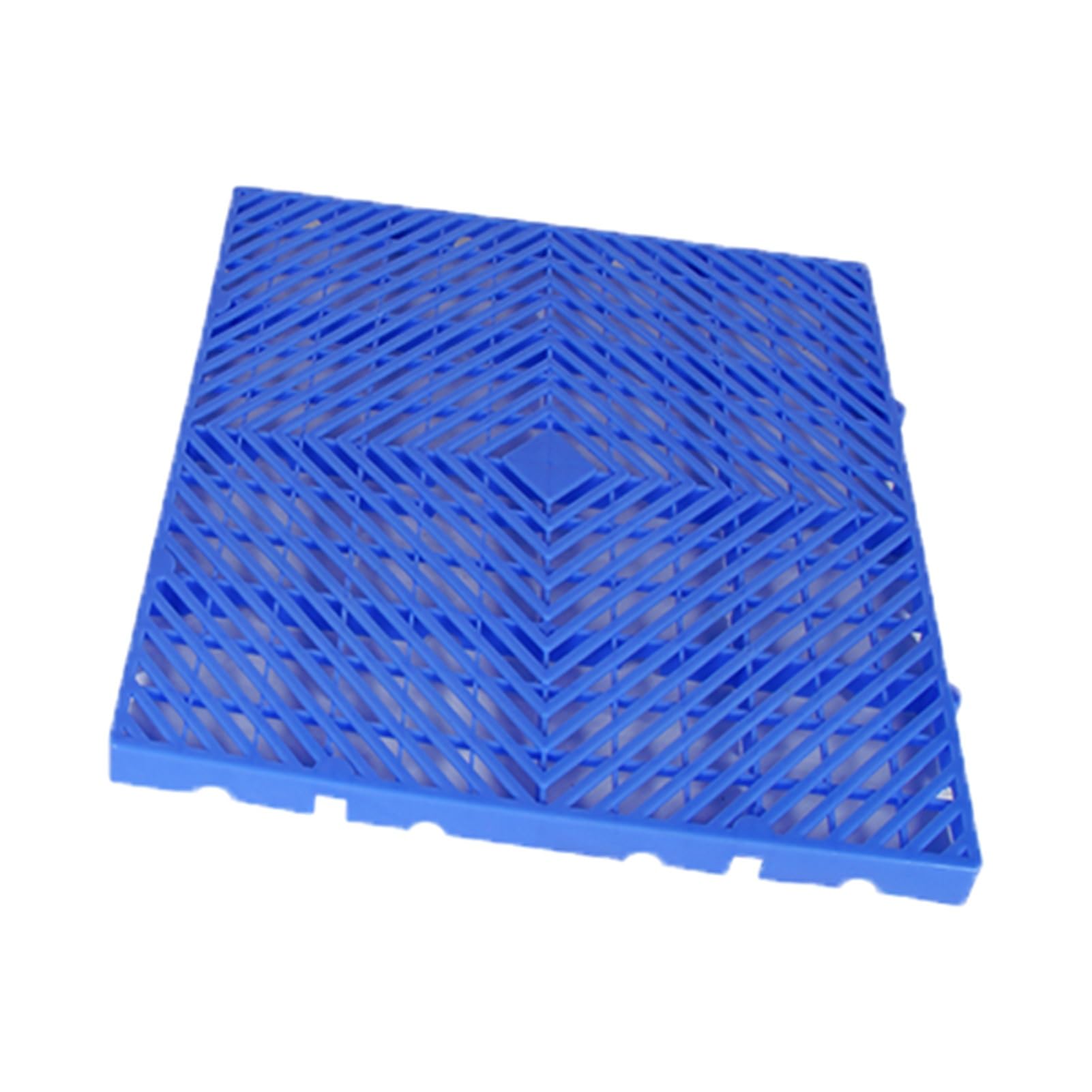 PFCDZDU Plastic Pallet, Easy to Splice Lightweight Shipping PE Grid Pads, Warehouses Factory Workshop Kitchen Pet Thicken Storage Floor Tray (Color : Blue-2 pcs, Size : 30x30x3cm)