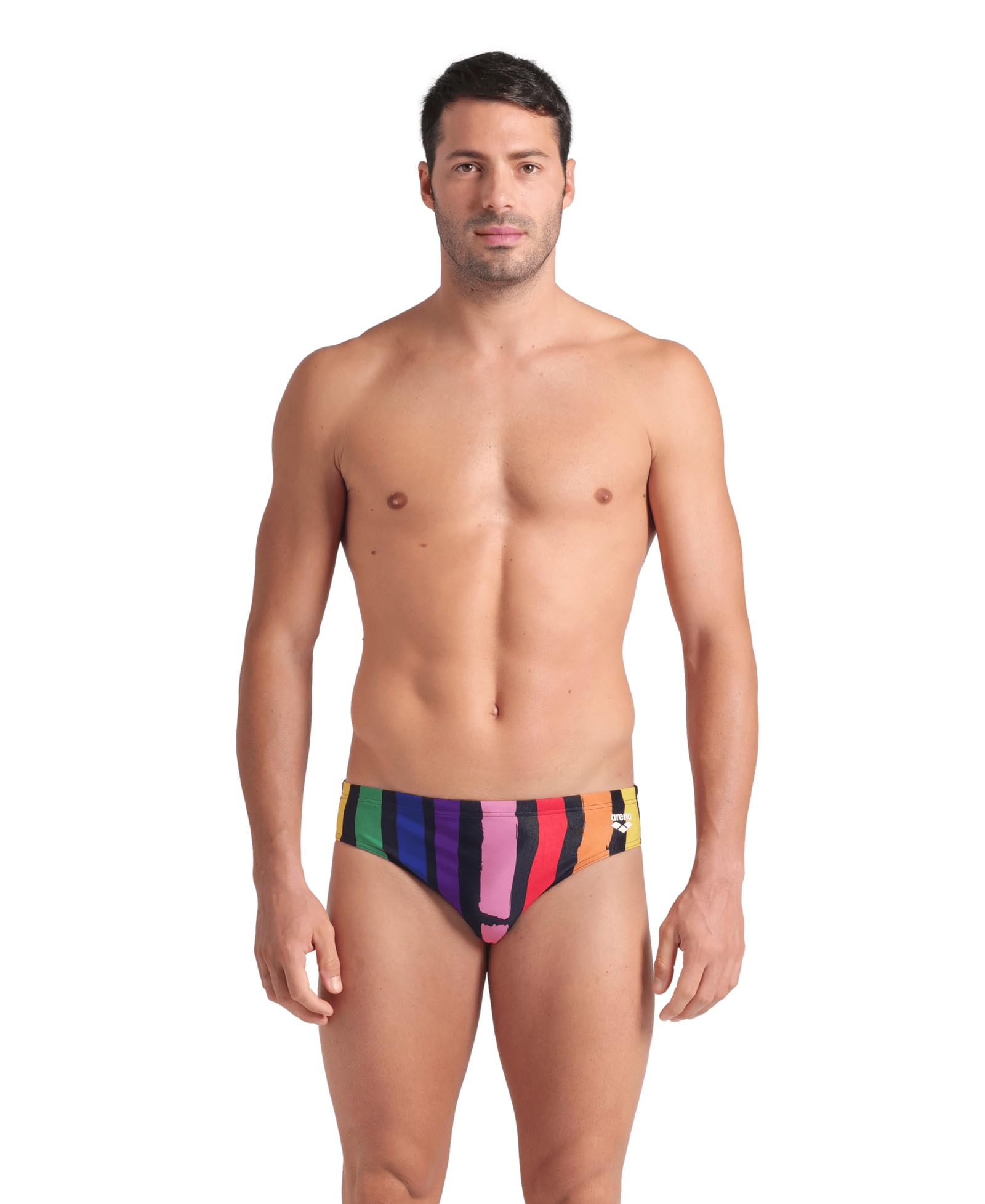 ARENA Performance Men's Let It Beat Capsule Collection Swim Briefs Athletic Swimwear Bañador Hombre (Pack de 1)