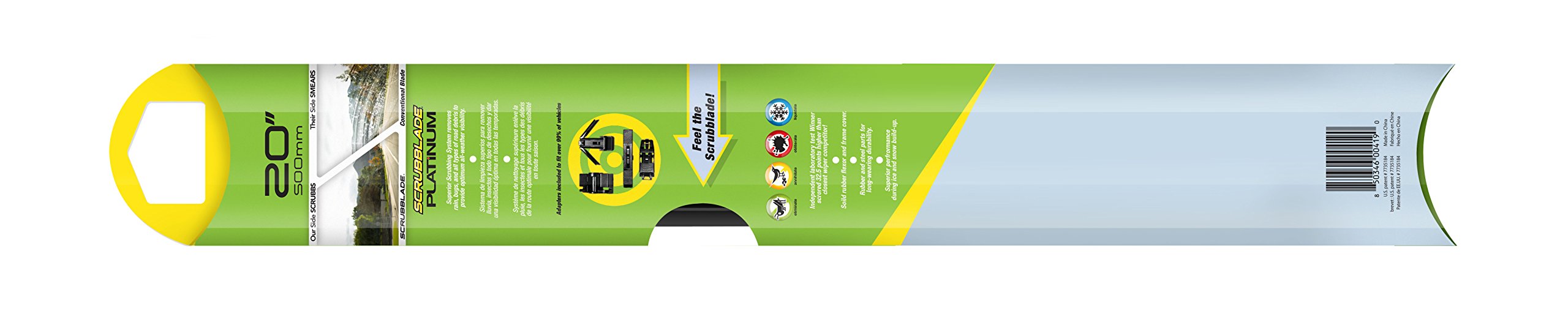 Scrubblade Platinum Wiper Blade - HS2000