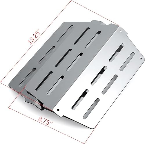 Miniatura 7 de Piezas de repuesto para Weber Genesis serie 300 con control frontal, 7620 7621 Barras aromatizantes 65505 Deflectores de calor 62752 Kit de quemador