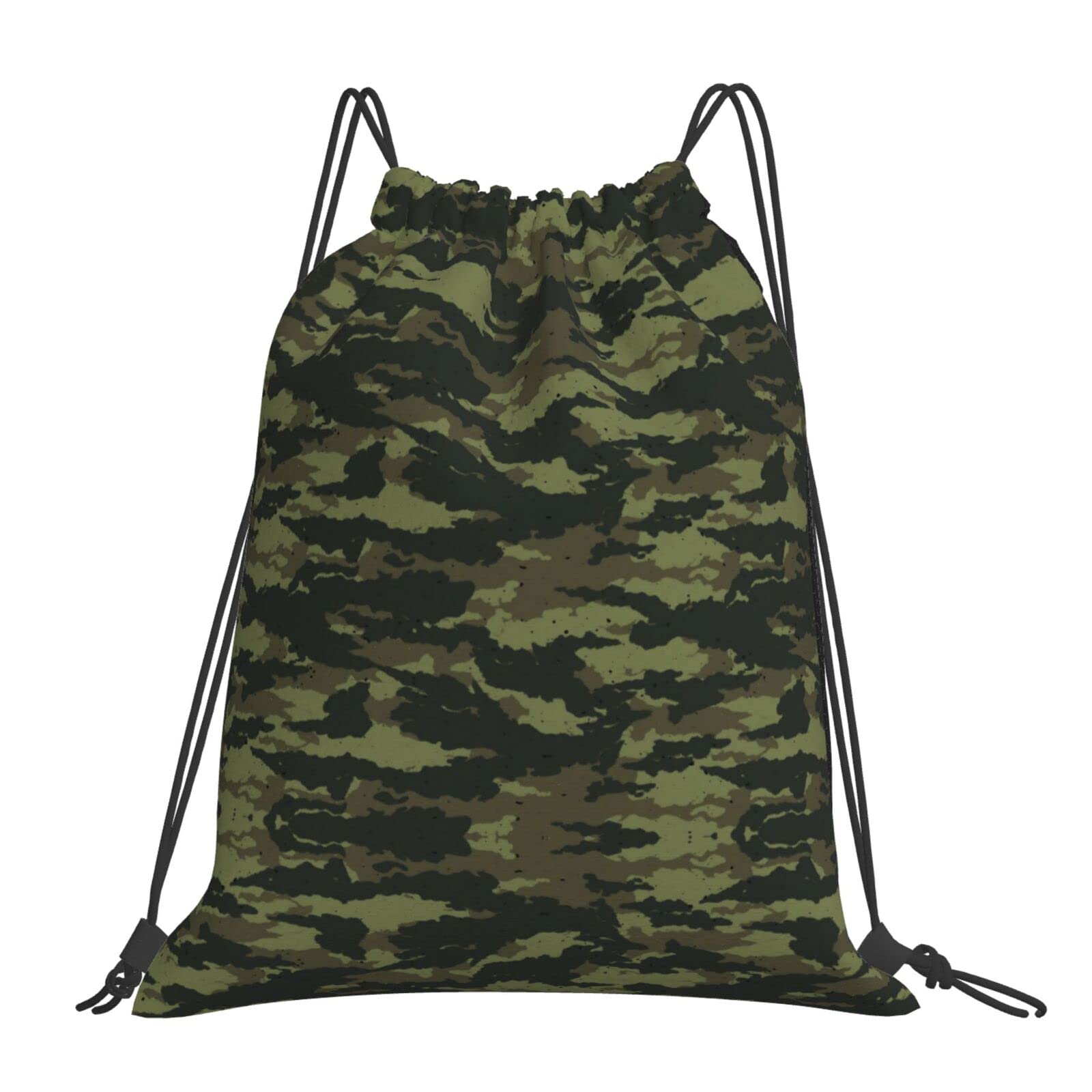Ytora Unisex Camouflage Phoenix Drawstring Backpack Bag, Waterproof Draw String Back Sack, Gym Drawstring Bags Swim Bag For One Size