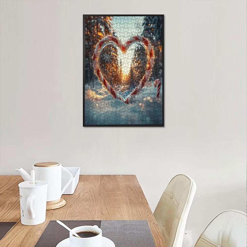 Puzzle 2000 Pezzi, Amore Fiocchi Di Neve 3D Puzzle per Adulti Impegnativo, Educa Puzzles Artistico, Divertente E Stimolante Puzzles Decorativo per La Famiglia, Regalo e Decorazione Pareti DX0YL6-17
