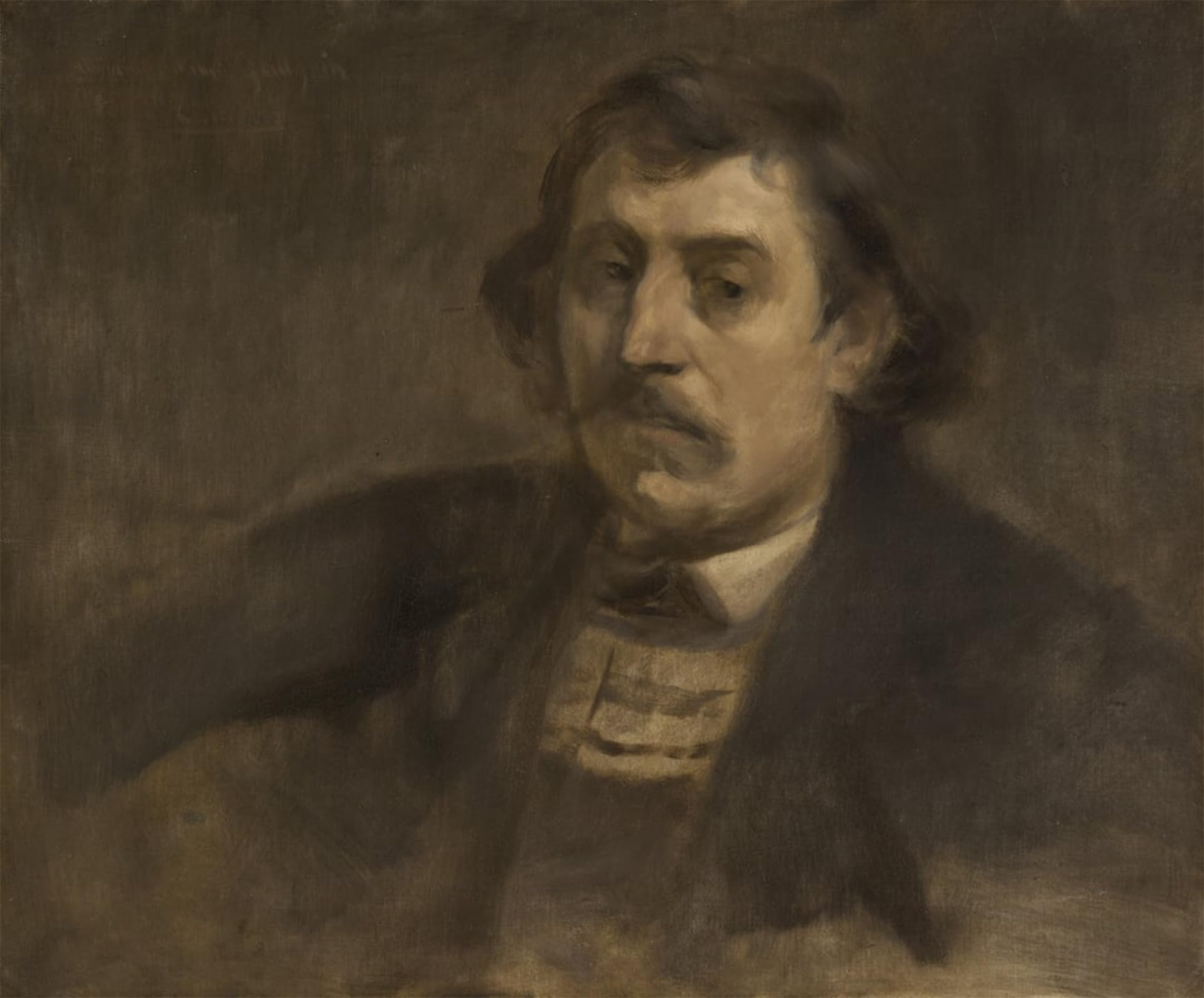 SERENDIPITP Abstract Painting Mural Print Picture Wall Decor Painting Portrait of Paul Gauguin by Eugène Carrière Vintage Wall Artwork for Home Decor 60x90cm