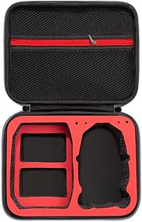 Carrying Case Compatible for DJI Mini 3 Pro, Storage Bag Hard Case for DJI Drone Body Durable Carrying Bag Pouch for Drone Accessories Portable Travel Protection Case (red lining)