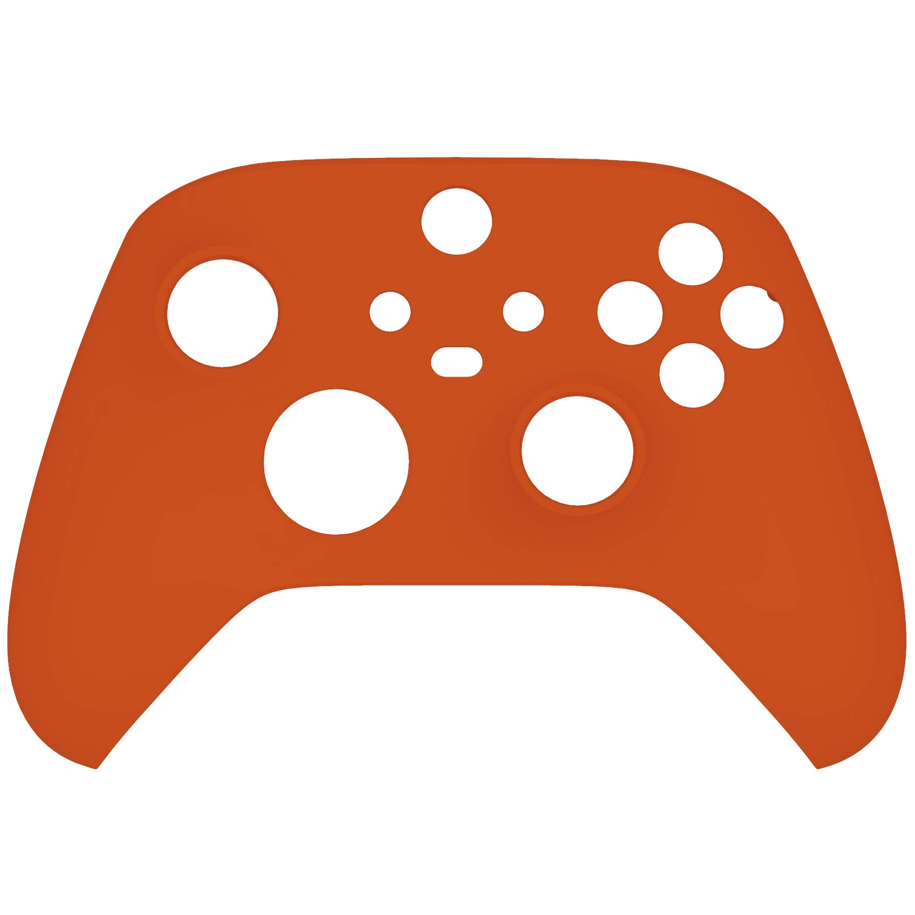eXtremeRate Carcasa para Xbox Series X S Mando Accesorios Protector Placa Frontal Funda Delantera Reemplazo Kit Cubierta Cover Shell para Xbox Series S X Control-No Incluye Mando(Naranja) — view 8