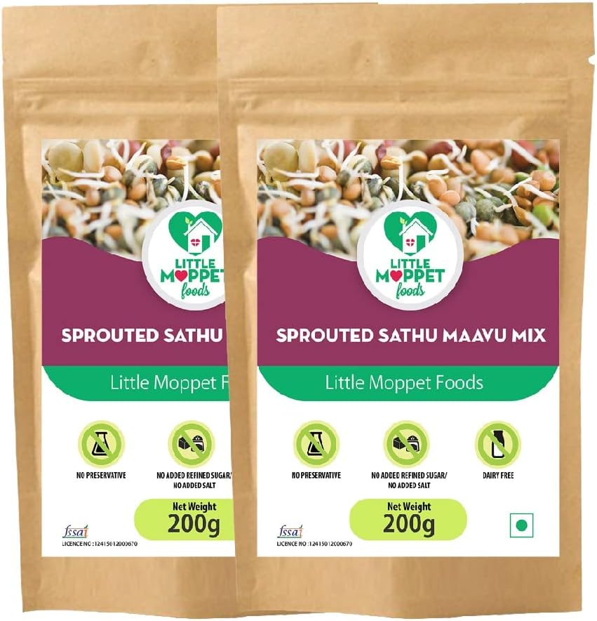 Sprouted Sathumaavu Mix - 200g (200 Gram- Pack of 2)