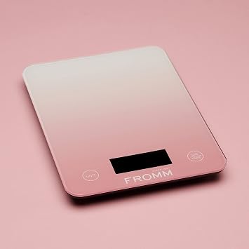Fromm Color Studio Digital Scale for Measuring Hair Color, Dyes - Multi-Purpose Kitchen Food Scale for Weight Loss, Cooking, Baking, Keto, Meal Prep