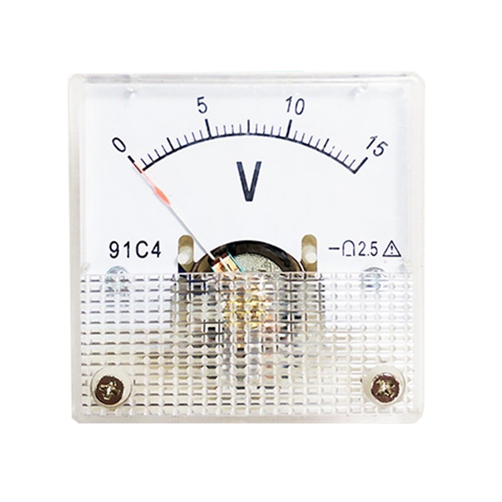 voltímetro, 91C4 DC Panel analógico medidor Puntero mecánico Tipo 1-250V 1 Uds(5V)